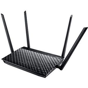 ASUS RT-AC1200G draadloze router Gigabit Ethernet Dual-band (2.4 GHz / 5 GHz) Zwart