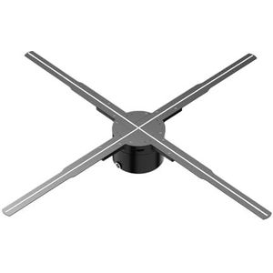 62 CM Wifi 3D Holografische Projectie Fan Led Reclame Display Holografisch Licht Afstandsbediening Speler Ondersteuning Afbeelding Vide(P62advertising light)