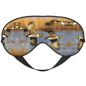 Zacht oogmasker voor dames en heren, met verstelbare riem, voor reizen, yoga, dutje, werk