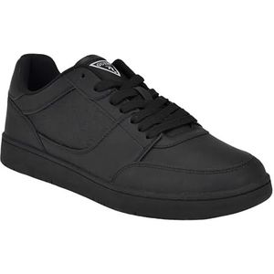 GUESS Tivio Sneakers voor heren, zwart logo Multi 001, 42,5 EU, Zwart logo Multi 001, 42.5 EU