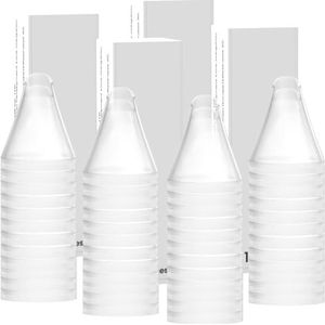 Oorthermometerdoppen, sondedeksels/oplaaddoppen voor oorthermometer DET-1015, wegwerpdeksels (96 eenheden, alleen voor model 1015)