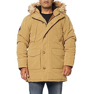 Superdry Everest Parka voor heren, camel, XL