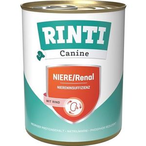 Rinti Canine Nier/Renal Rind, verpakking van 6 (6 x 800 g)
