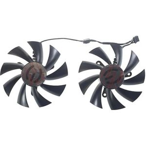 2 stuks voor voeding voor Logic PLA09215B12H DC 12V 0,55A 4-pins koelventilator voor EVGA voor GeForce voor GTX 760 780 voor grafische videokaartventilatoren