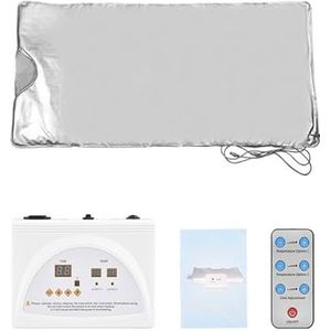 Vetverbrandende saunadeken Slimmin for gewichtsverlies Spa Detox, infrarood afstandsbediening Verwarmingsdeken for thuis Body Shaper Voor ontspanning