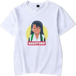 Don't Toy with Me Miss Nagatoro Hoodie Sweatshirt Miss Nagatoro Cartoon Sweatshirt Harajuku Casual Long Sleeve overhemden(Small)