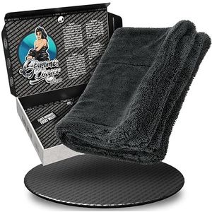 Nuke Guys Gamma Dryer - Autodroogdoek - Zwart - 40 x 60 cm - 1400 g/m² microvezeldoek