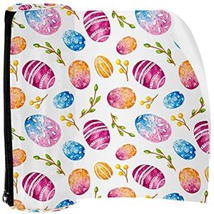 Potlood Case Pen Tas Houder met Rits Coin Organizer Tassen Make-up Cosmetische Pouch voor Vrouwen Tiener Meisjes Jongens Kinderen, Eenvoudig