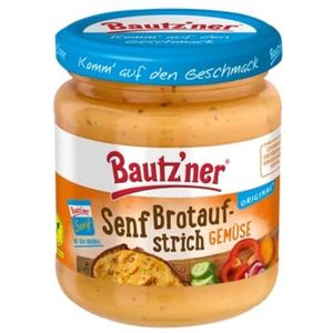 Bautz´ ner mosterd broodbeleg groente 200 ml