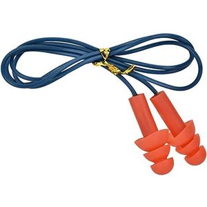 Oordopjes, zachte siliconen gehoorbescherming slaap geluidsreductie snoergebonden oordopjes