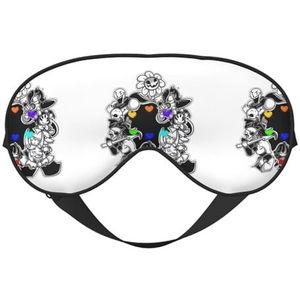 Undertail Uniseks elastische verstelbare gesp ontwerp verduisterende slaap oogmasker voor thuis reizen yoga kantoor dutje