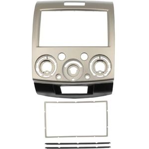 Autoradioframe Voor Mazda BT-50 2006+ Dubbel Din Autoradio Frame Stereo Paneel Dashboard Installatie Trim Kit Frontplaat Afwerking