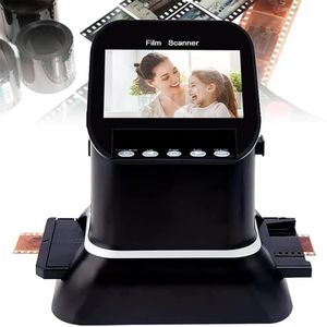 Diascanner for films 22 megapixels, digitale filmconverter met hoge resolutie, converteert 35mm, 135, 126, 127 negatieven en dia's naar digitale JPEG