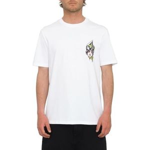 Volcom - Lintell Mirror White T-shirt voor heren - maat XS - wit