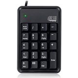 Adesso AKB-600HB Mechanisch toetsenbord - 19 toetsen - numeriek toetsenbord - alleen cijfers