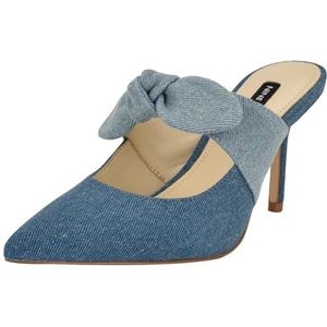 NINE WEST Demmure pomp voor dames, Blauwe Denim 420, 37 EU