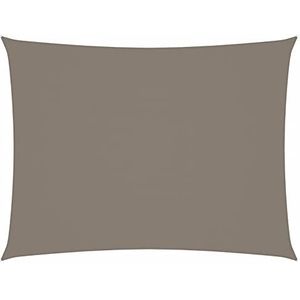 Rantry Casa Zonnezeil, schaduw, tent voor buiten, waterdicht, zonnezeil voor buiten, Oxford, rechthoekig, 2 x 3,5 m, taupe, huismeubels