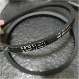 2 stuks A450Li A500Li A530Li A560Li A580Li A600Li A610Li A630Li Industrie Zwarte Rubber A Type V-riem(A580Li)