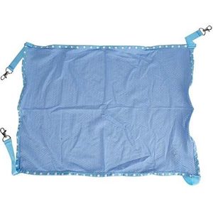 Gekke Verkoop kat mesh hangmat, multifunctionele gebroken resistente ademende mesh kat ademende hangmat, hoge sterkte vis tank puppy voor katten honden opknoping bed (blauw, L)