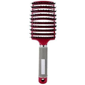 My Sensory Space Ontwarrende Haarborstel, Anti Tangle Haarborstel, Magische Borstel Ontklitter, Gebogen en Geventileerde Ontklitterborstel, Detangler Haren Nylon Haarborstel, Ontwarrende Borstel voor