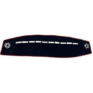 Dashmatten Voor Mercedes Voor Benz E Klasse W124 E 250 420 200 300 1987-1997 Liner Anti-Slip Mat Dashboard Cover Pad Zonnescherm Dashmat Antislipmatten(Red edge,RHD)