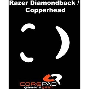 Corepad Muizenvoeten Skatez Pro 5 Razer DiamondBack - Razer CopperHead - Razer Pro Solutions V1.6