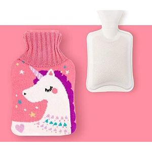 DieffematicRSD Warmwaterkruik Water 1000 ml Heet waterfles rubber warm waterfles NUANSHOU (Color : F)