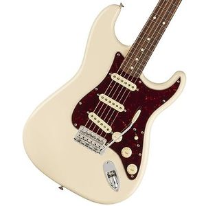 Fender Limited Edition Vintera '60s Stratocaster PF Olympic White w/Matching Headstock - ST-Style elektrische gitaar
