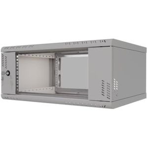 Stalflex Rack 19 inch 4U 450 mm PRO - Staal voor zware toepassingen - Rack en kasten voor netwerkapparatuur - Rackkast compatibel met planken