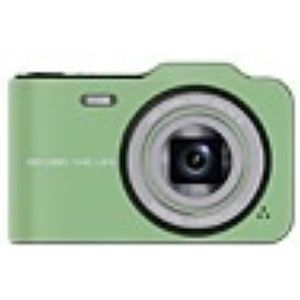 Vintage digitale camera student instapmodel micro carry vlog card camera 4800W pixels HD camera (Size : Green)