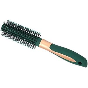 Haarborstel voor Dames, Haarborstel Ergonomisch Ontwerp Verbeter Kroezen Voorkom Statische Massage voor Salon (Ronde kwast)