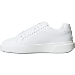 Calvin Klein - Witte Leren Dames Sneaker - Sneakers
