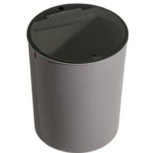 Prullenbak For Badkamer Met Drukdeksel For Keuken, Slaapkamer, Toiletruimte(Purple)