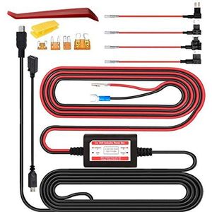 Gebildet Dashcam Hardwire Kit - Mini/Micro USB - 12V-24V naar 5V - Inclusief Zekeringen