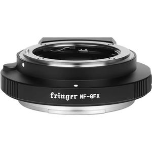 Fringer NF-GFX Camera Lens Mount Adapter Autofocus Ingebouwde Elektronische Diafragma voor Nikon D, G, E Lens - Compatibel met Fuji Fujifilm GFX100s/50R/50S