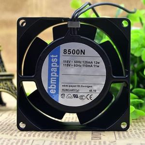 8500N 8CM 8038 115V AC 11/12W metal high temperature resistant cooling fan