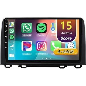 Android 15 Radio,voor Honda CRV 2017-2021, 9 Inch Touchscreen Autoradio Met Wireless CarPlay Android Auto Bluetooth WIFI GPS-navigatie Swc(A 4core (2G+32G))