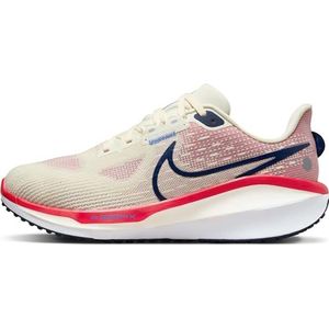 NIKE Vomero 17, laag mannelijk, meerkleurig (Sea Glass Midnight Navy University Red), 41 EU