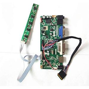 Voor LP101WH1-TLA1/TLA2/TLA3/TLP1 VGA HDMI DVI LVDS 40-Pin WLED laptop LCD paneel 1366 * 768 M.NT68676 screen controller board kit (LP101WH1 (TL) (A3))