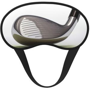 Golfclub slaapmasker, zacht, comfortabel oogmasker met verstelbare riem, verduisterend, oogslaapschaduwhoes voor vrouwen, meisjes, mannen, reizen, yoga, dutje in ploegendienst
