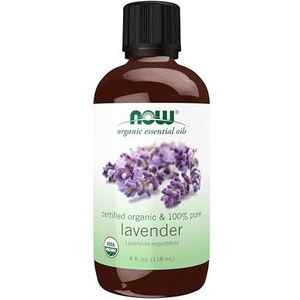 Now Certified Organic Lavender Oil 4 fl.oz