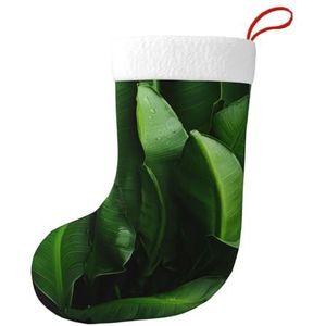 MGGAklp Verse Banaan Bladeren Print Kerst Kousen Snoep Zakken Voor Familie Vakantie Party Kerstboom Decoraties