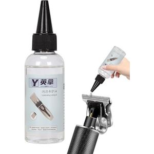 Tondeuse-olie – smeeroliën voor tondeuses, baardtrimmer en scheerapparaat | roestwerende tondee-olie | geurloos, vermindert wrijving, trimmerolie, 100 ml