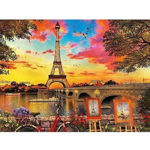 Schilderen op nummer Digitaal schilderij Paint by Numbers Adults Paintings Number Sky Landscape DIY Pictures by numbers Adults Crafts Home decor 40x50cm