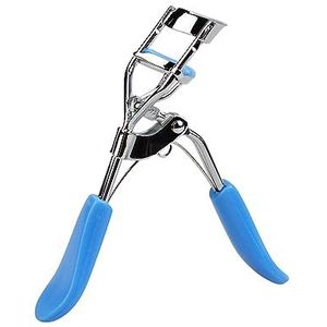 Wimperkrulspelden make-up oogkrultang schoonheid gereedschap cosmetische clip met comfortabele grip (blauw)