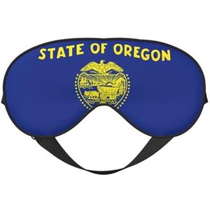 sttung Oregon State Flag Print Travel - Friendly Sleep Soft Eye Mask: Compact, lichtgewicht, verstelbare riem