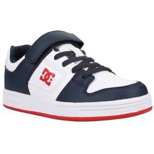 DC Shoes manteca heren sneakers, wit, marineblauw, rood, 27.5 EU