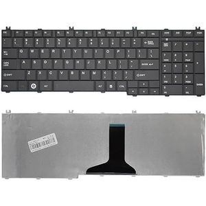 Russisch toetsenbord voor Toshiba voor Satellite C660 C650 C655 C655D C670 L670 L770 L675 L750 L755 L650 L655 L775D L775(US New Black)