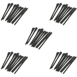 5 Set van 10x Siliconen Brillen End Tips Oor Sok Tubes Vervangingen Zwart