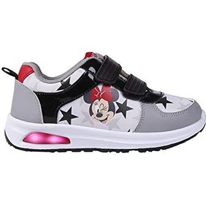 CERDÁ LIFE'S LITTLE MOMENTS, Disney-meisjes-sneakers met lichten van Minnie-licentie, officieel gelicentieerd product, Metálico, 25 EU